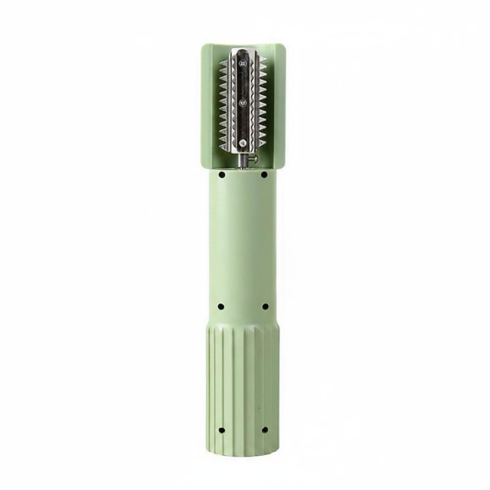 MERISHOPP Fast and Effortless Electric Seafood Scaler Waterproof Design Cordless Seafood Descaler Stainless Steel Blade Brushless Engine for Home Cooks, Chefs, Fishermen, Kitchen, Restaurant, Green-picture-23