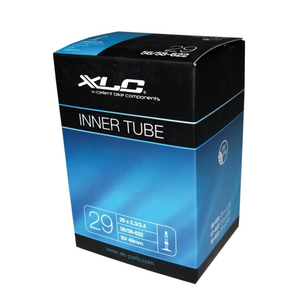 XLC 2508291400 bicycle tube 29 x 2.3/2.4 56/58-622 SV 48 mm
