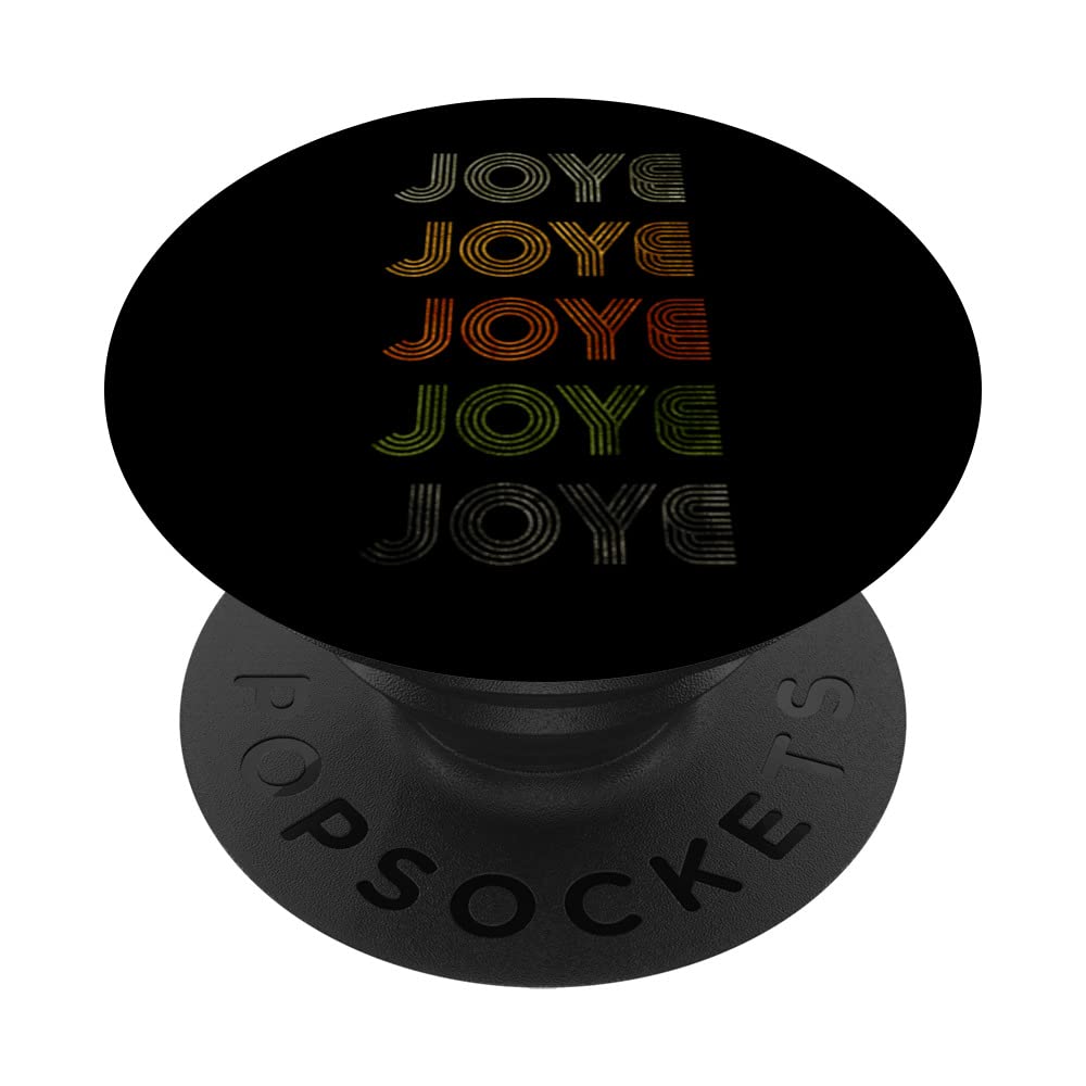 Love Heart Joye Tee Grunge/Vintage Style Black Joye PopSockets Swappable PopGrip