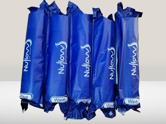 Image of Nuflow Premium Heavy Quality PP Spun Filter, Higher Shelf Life Water Filter Cartridge PRE Filter for Water Purifier (10 INCH,5MICRON Pack of 5)