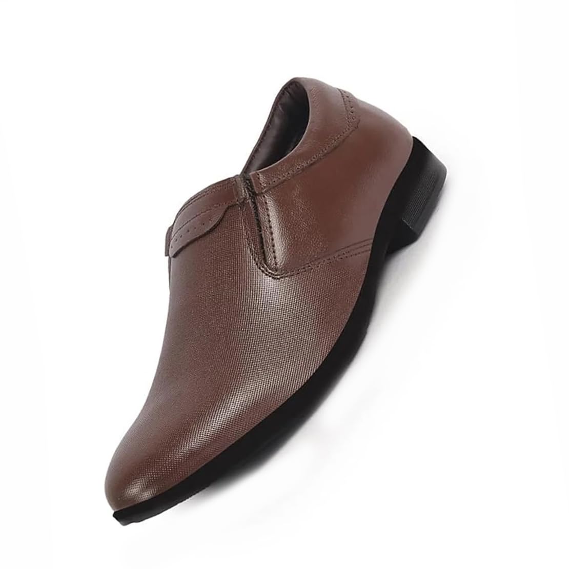 fausto Men Leather Formal Pull-On Shoes-picture-52