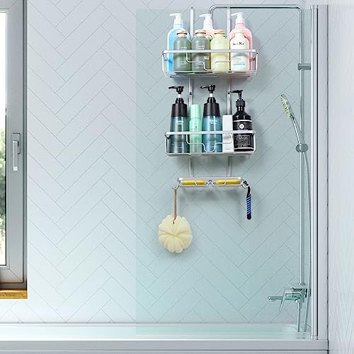Mensola Doccia Portaoggetti Doccia da Appendere, 2...