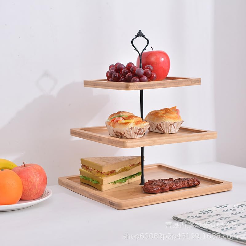 BetterJonny Set 6 Supporti Per Torte A 3 Livelli - Colonnine In Resina Oro Per Alzate Fai Da Te - Per Matrimoni E Feste - 5