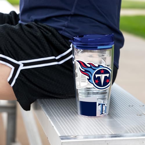 Image of Rico Industries NFL Football Double Wall Classic 16oz Or 20oz Tritan Tumbler W Lid