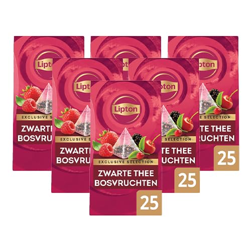 Lipton Ekskluzywny wybór - Bosvruchten 25 theezakjes - Doos 6 sztuk
