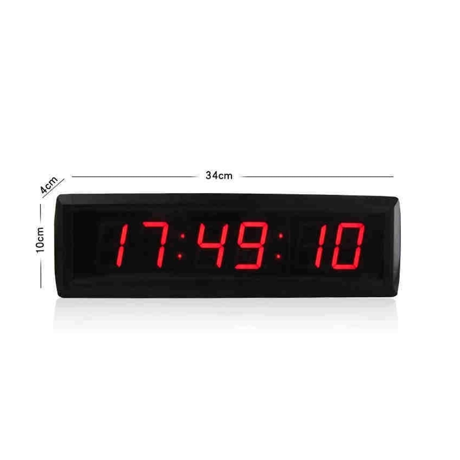 Zegar odliczający, Duży elektroniczny minutnik Led stoper zegar z przełącznikiem linii przycisk Reset do zera zdalny konkurs mowy gra Gym Timer