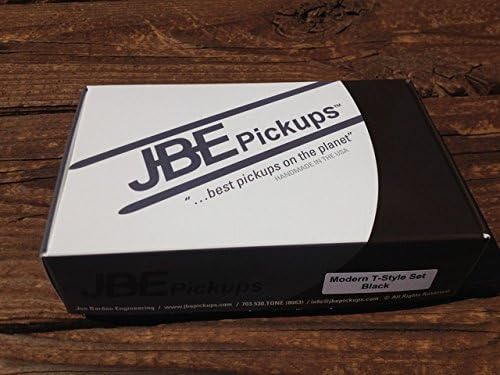 Joe Barden Modern T-Style Tele Telecaster Pickup Set BLACK JBE Pickups