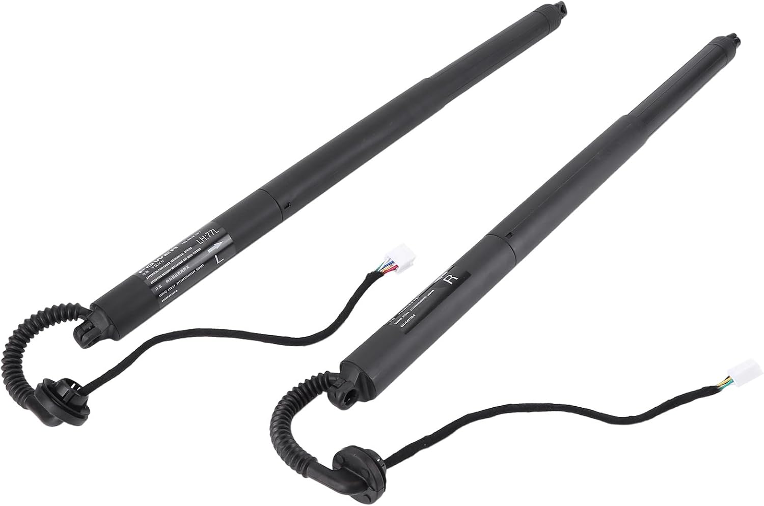 2Pcs Pair Rear Tailgate Power Lift Support for 2021 2022 2023 Highlander L | LE | XLE | XSE, 2.4L 2.5L 3.5L Trunk Tailgate Power Shock Liftgate Actuator Struts Replace 68910-0E070, 68920-0E050