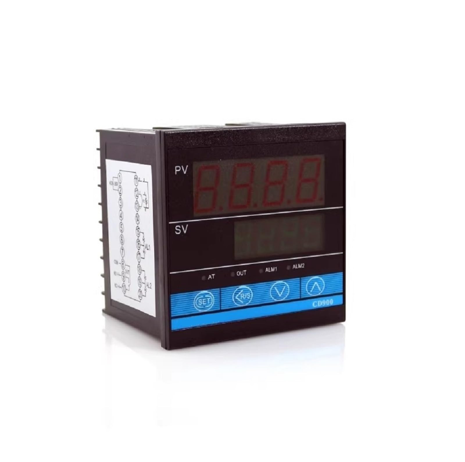 regolatore Temperatura pid Regolatore di Temperatura con Display Digitale PID Intelligente Temperatura(K SSR)