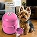 vidamansa Pet Water Dispenser for Dogs and Cats, 23.7 oz – Gravity-Fed Aluminum Water Bowl, Prevents Wet Fur, Provides Continuous Fresh Water, Electrostatic Coated Finish, (Pink)