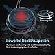 JMTBNO 2 STÜCKE 4,5 Zoll Nebelscheinwerfer 30W LED Motorrad Zusatzscheinwerfer Scheinwerfer Kompatibel mit Harley Touring Road King Street Glide Road Glide Electra Glide Ultra Limited