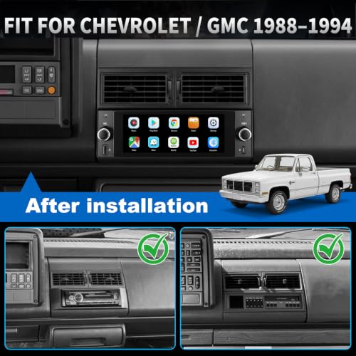 Radio para auto con pantalla táctil y Bluetooth miniatura 2