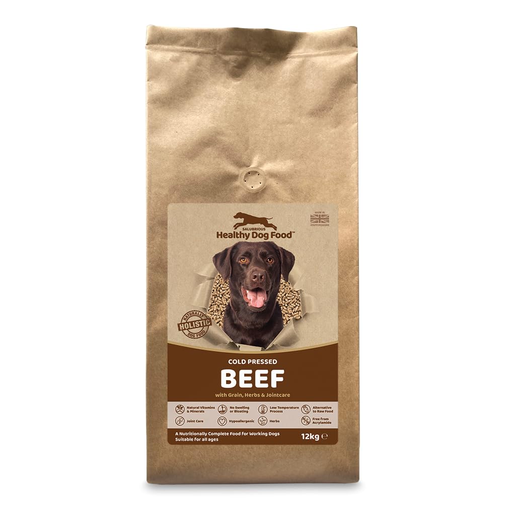 Coldpressed Dog Food Beef With Grain (12kg)
