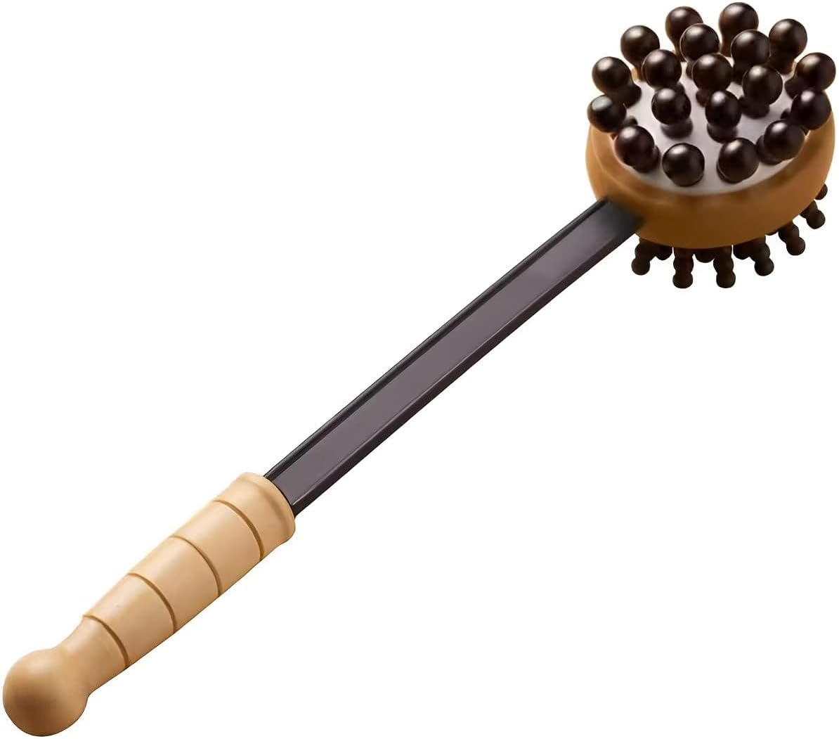 Tazweeq Wood Therapy Massage Tool, Handheld Back Knock Massager Hammer, Body Health for Care Tool for Men Women