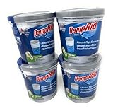 DampRid DR Moist ABS 10.5OZ Fresh Scent 4PK - SIOC Moisture Absorber, 4 Pack, Blue, 10 Ounces