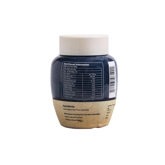 Gluten Free Asafetida Powder 3.5oz (100g) Compounded Strong Aroma Hing Spice. Low FODMAP Garlic & Onion Substitute Asafoetida Seasoning| Digestive Health Aid