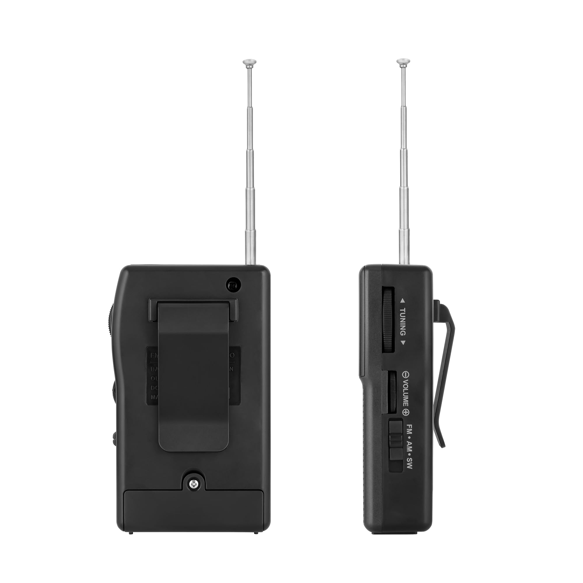 Krüger&Matz Radio Przenośne Analogowe Moc 3W AM/FM/SW Akumulator 500mAh Antena Teleskopowa Jack 3,5 KM0829