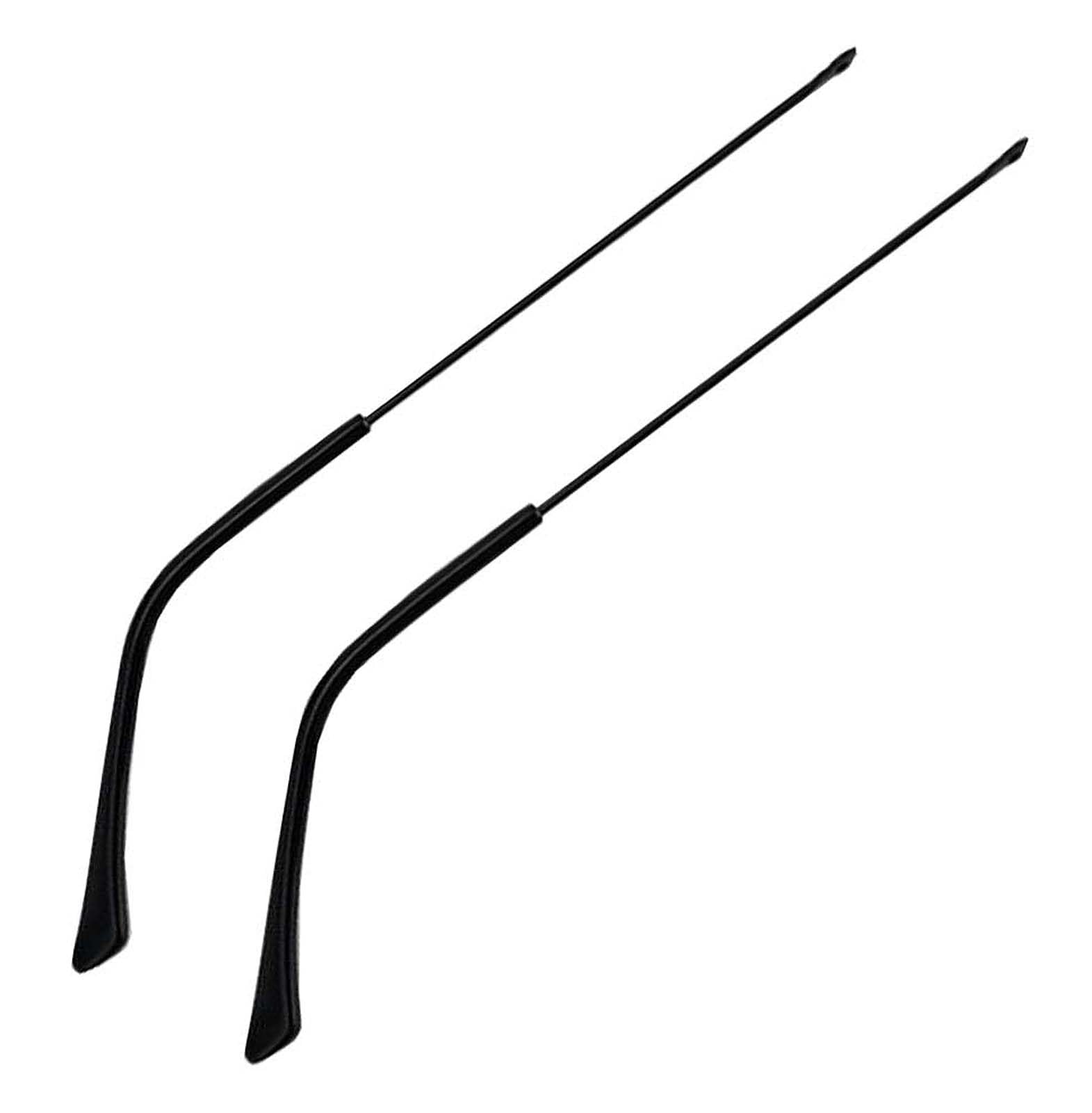 ZEALMAX 1 Pair Metal Frame Replacement Temple Arm for Eyewear Eyeglasses Replacement Arms, Black