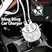 dayutech 3 Pack Bling Rhinestones Cell Phone Set (Car Phone Mount Holder Car Charger Charging Cable) for iPhone iPad Android Bling Accessories for Women Girls Ladies