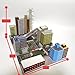 Mycity Architectural Model, Suitable for Matching Godzilla and Ultraman Themed Architectural Scenes, 1/300 Micro City (B)