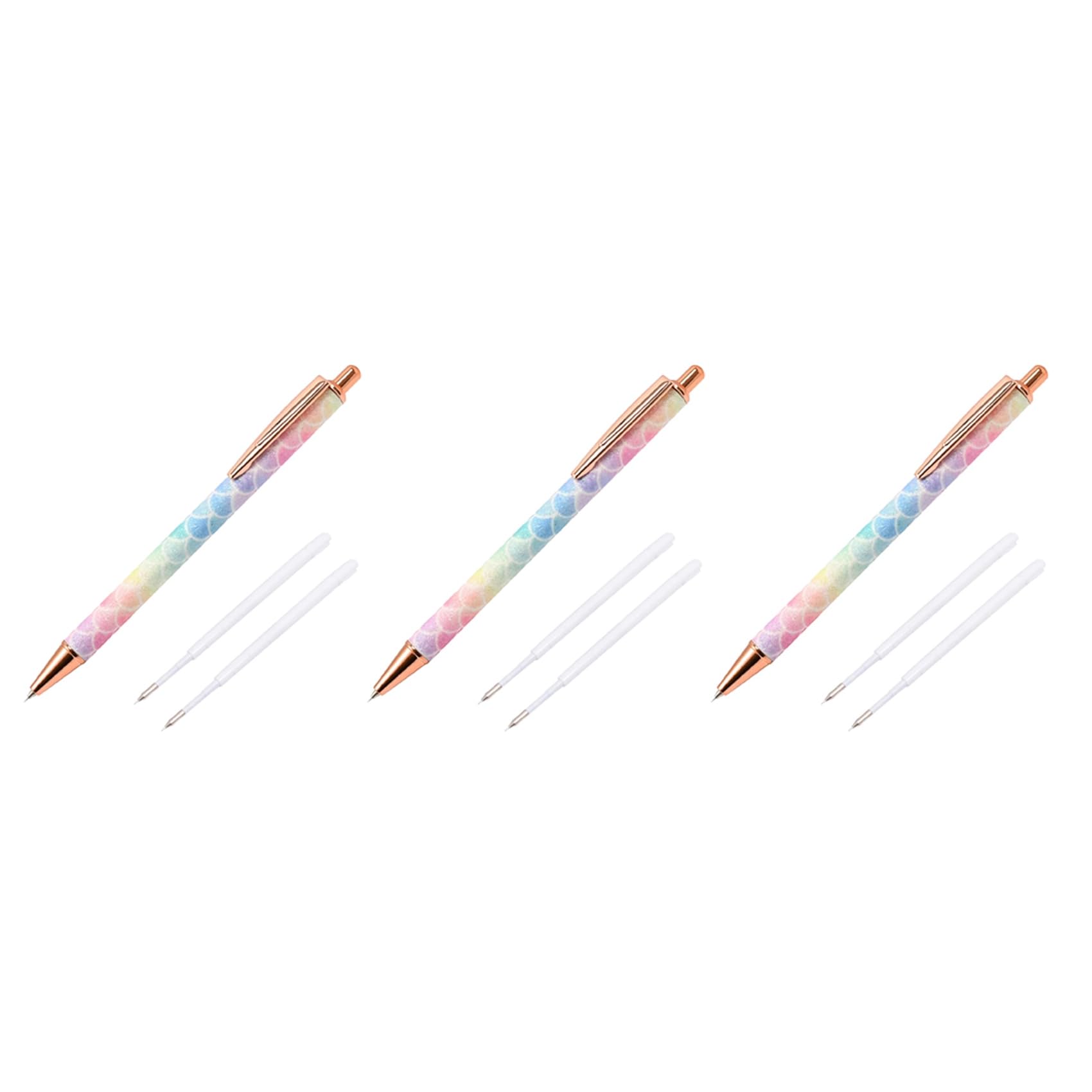 Jnchdghwa As Shown 3X Air Release Pen Tool Pin Pen Craft Vinyl Air Weeding Tools For Squeegee Out Bubble Htv Craft Vinyl With Refills