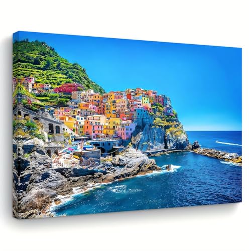 Tableau Cinque Terre 35x55cm pour salon et décoration chambre