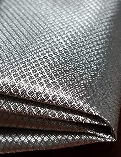 LVFEIER Radiation Protection/Conductive/RFID Shielding/EMF Blocking Fabric Blocking WiFi-Anti-Prevent Electronic Information Leakage (19.719.7 in)