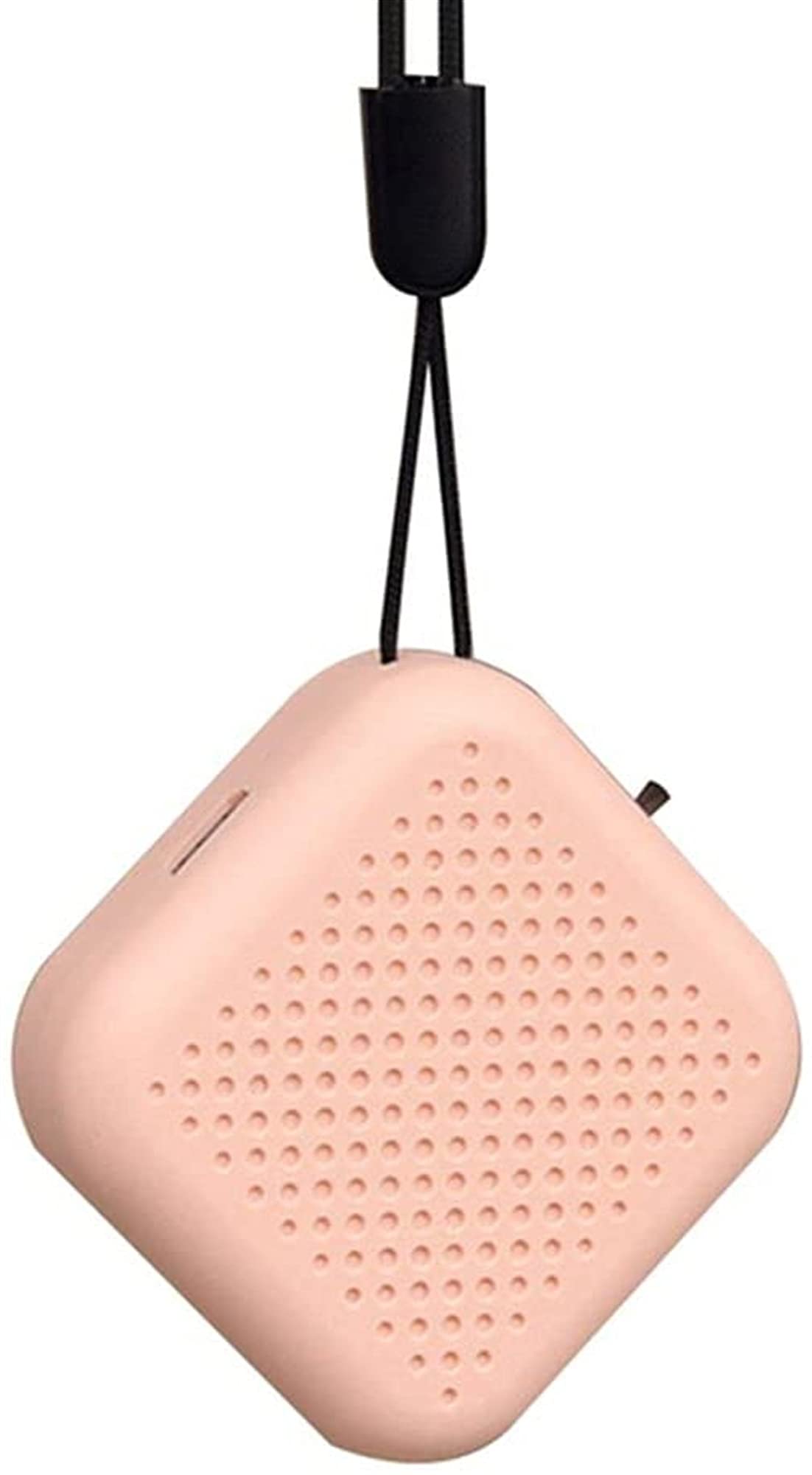 Purificateur d'air collier USB rose pour éliminer les odeurs de tabac