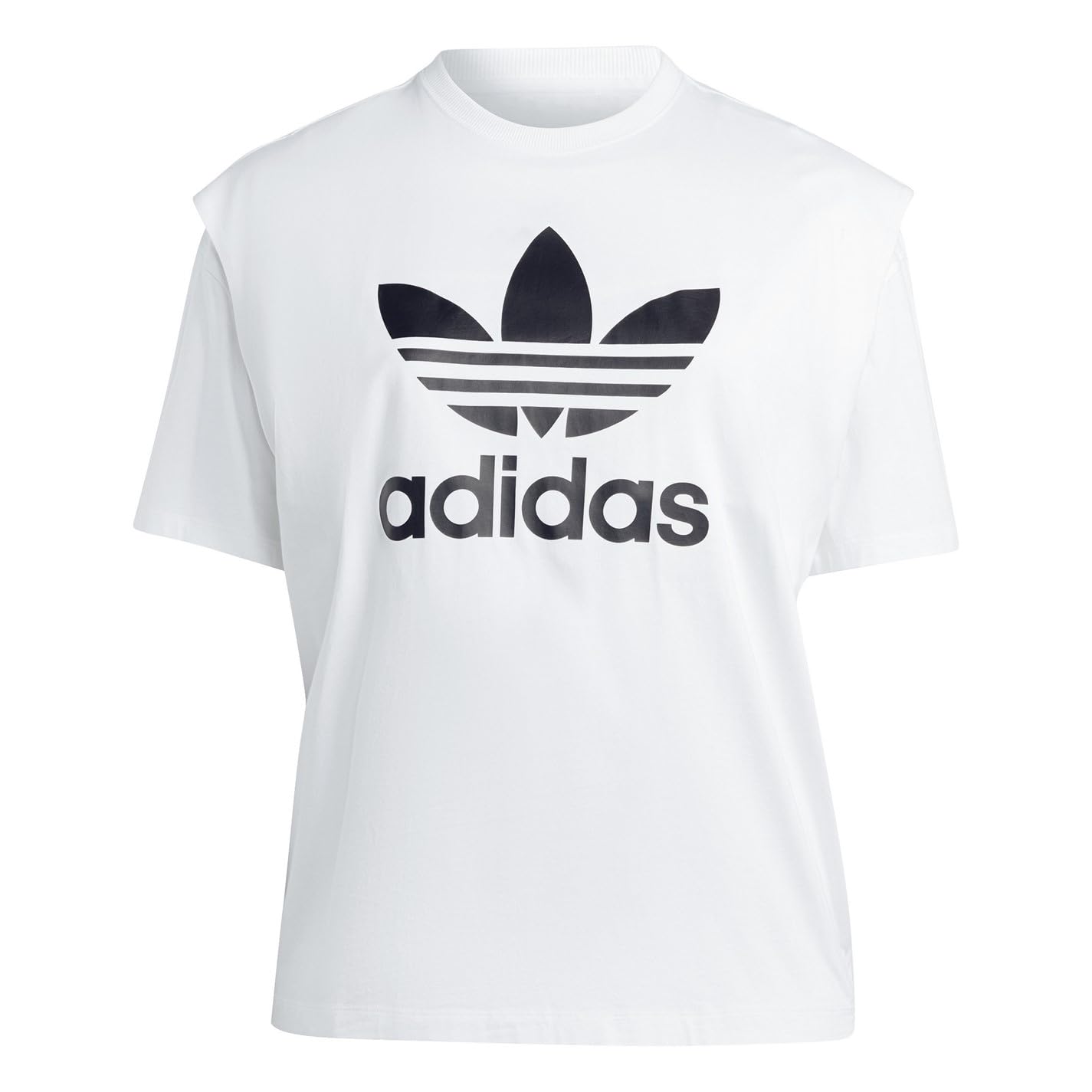 adidas Womens Classic Trefoil T-Shirt White 6XL