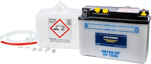 Fire Power Batería WACID Compatible con Honda CM200T Twinstar 1980