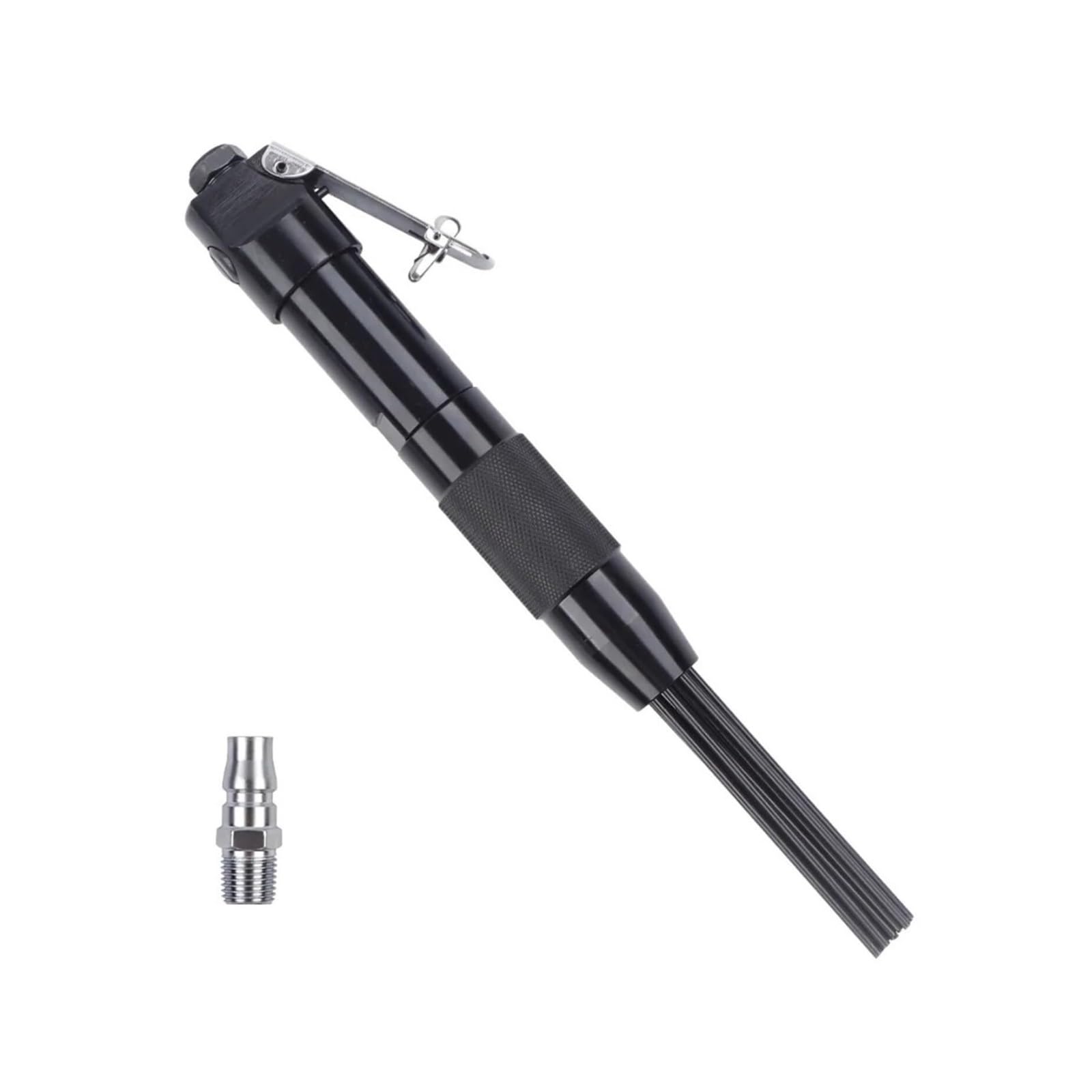 Amrttwy One Color Air Tools, Air Hammer, Pneumatic Rust Remover 12-Pin Alloy Removal, For Rusted Surfaces And Weld Slag