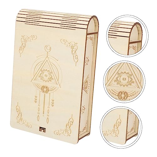 Caja almacenamiento rectangular 4 piezas para tarot