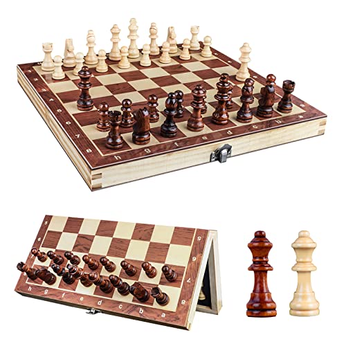 Jeu d'échecs éducatif en bois, une idée cadeau idéale pour Noël