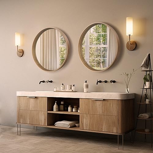 WallBeyond-Round-Wood-Mirror-24-inch-Circle-Wall-Mirror-for-Bathroom-Round-Wall-Mirror-for-Wall-Decor-Vanity-Entryway-Living-Room-Natural
