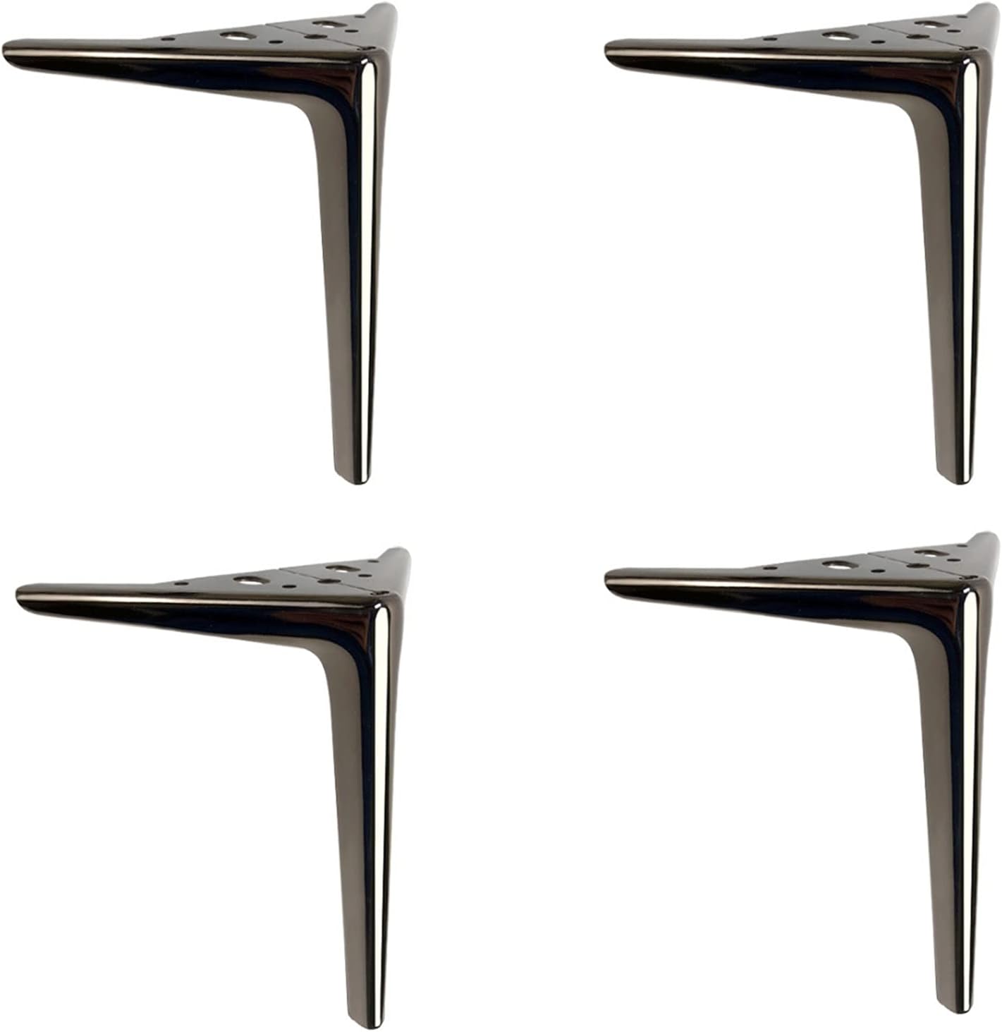 Set of 4 Furniture Feet, Metal Table Legs, DIY Hairpin Legs, Which are Used for Sofa Legs, TV Cabinets, Cabinets and Other Furniture Legs(12cm/4.72in)