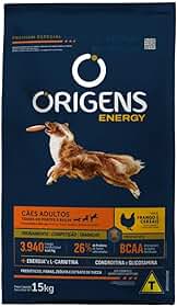 Origens Ração Seca Energy Para Cães Adultos Sabor Frango 15Kg