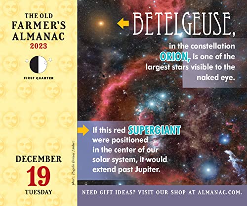 The 2023 Old Farmer’s Almanac Everyday Calendar #TOP7