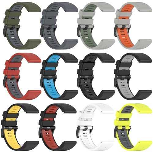 Correa de reloj de 26 mm Garmin Fenix 7X 6X 5X silicona 7