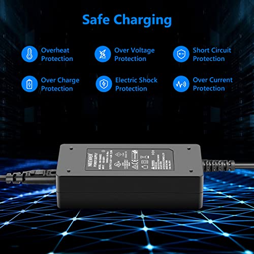 image for Neewer Photography AC 110V to DC 15V 2.0mm X 5.5mm Power Adapter with 