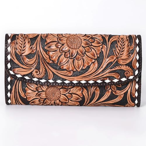 American Darling Wallet Hand Tooled Genuine Leather Women Bag Western Handbag Purse | Womens Handbags |Leather for Summer4
