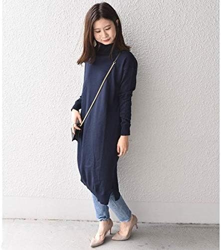 Amazon Co Jp シップス レディース Ships For Women 手洗い可能 タートルネックニットワンピース ネイビー One Size 服 ファッション小物