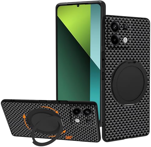 Xiaomi Redmi Note 13 Pro 5G / Poco X6 5G �P�[�X �����O360°��]�X�^���h�@�\ �c�����Ή� TPU ����~�� ���^ �y�� ���΂ݖh�~ �h�w�� �V���I�~ Poco X6 5G �X�}�z�P�[�X �����Y�ی� �X�g���b�v�z�[