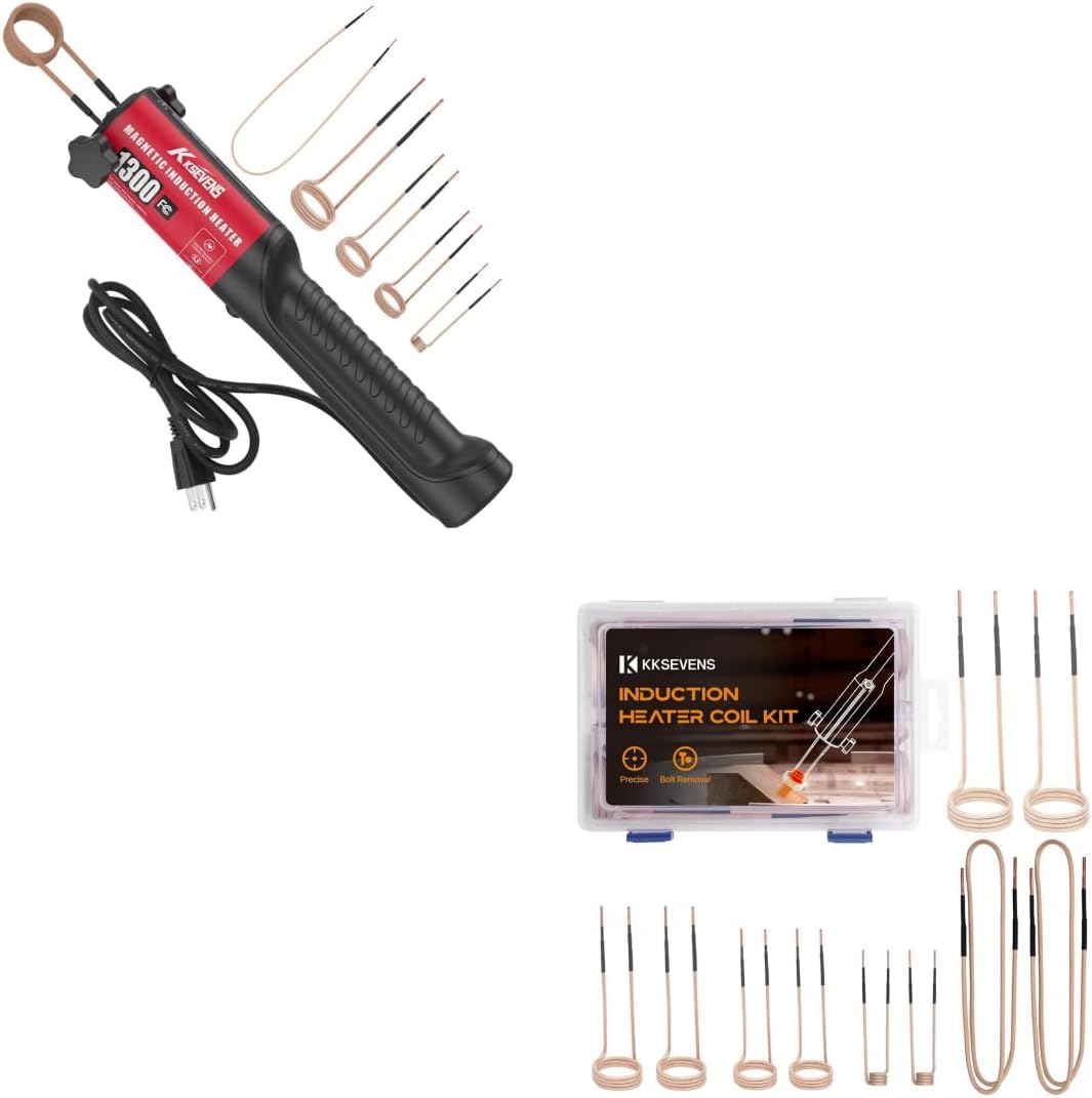 Induction Heater Bolt Kit 1300W With Induction Heater Gold Coil Kit