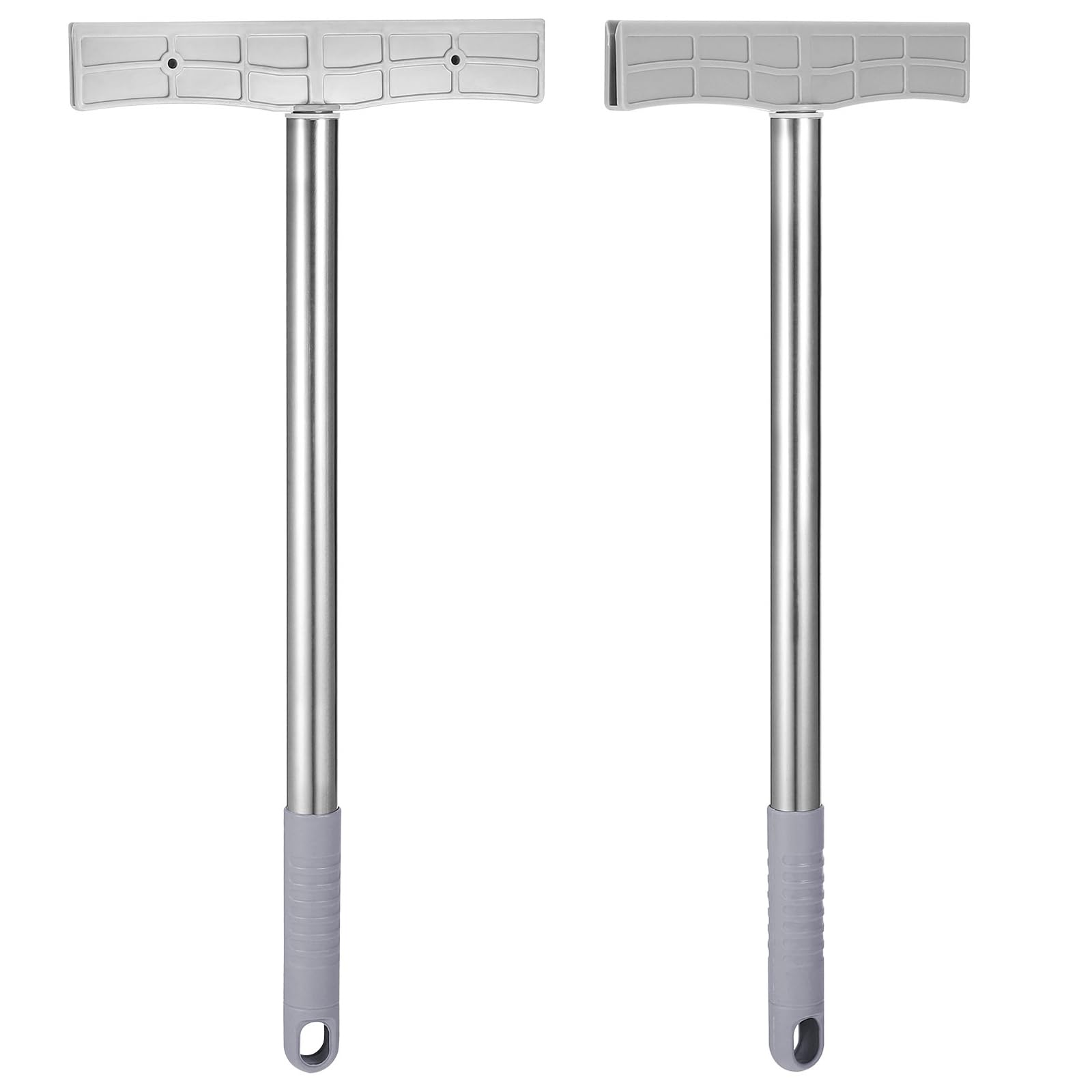 EXCEART Soporte para carteles acero inoxidable 17,13x7,68 pulgadas 2 unidades