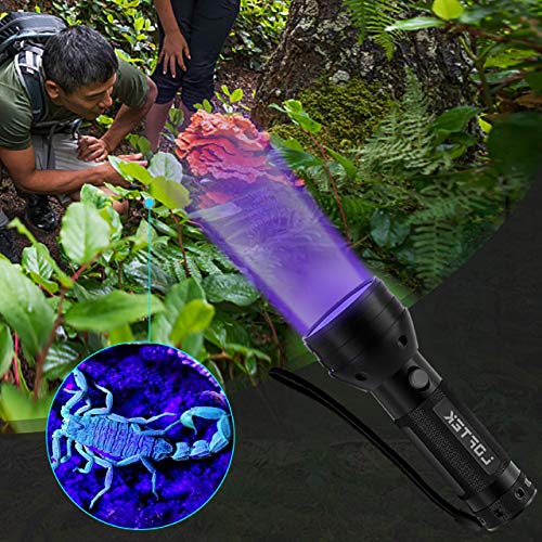 UV Flashlight Black Light, LOFTEK Blacklight Detector for Dog Urine, Ultraviolet Flashlight, Upgraded 51 LED 395nm… - Image 7