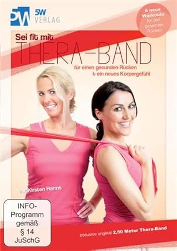 Sei fit mit Thera-Band - für einen gesunden Rücken & ein neues Körpergefühl (Inklusive original 2,50 Meter Thera-Band®) 6 neue Workouts für den gesamten Rücken [Alemania] [DVD]