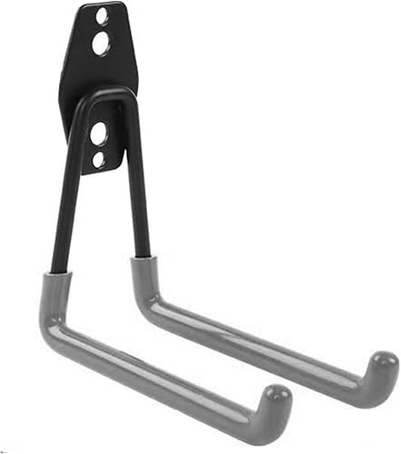 Miniatura 8 de kingsea Ganchos de garaje resistentes de acero, ganchos de almacenamiento para colgar en el garaje, organizador de montaje en pared con