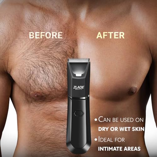 Image of Zlade Ballistic LITE PLUS Trimmer for Men | Beard and Body | 9 Weeks of usage, 1 Hour Non Stop Runtime | 5 Mins USB C Quick Charge | 1.5mm to 10mm Length Settings | Fully Waterproof