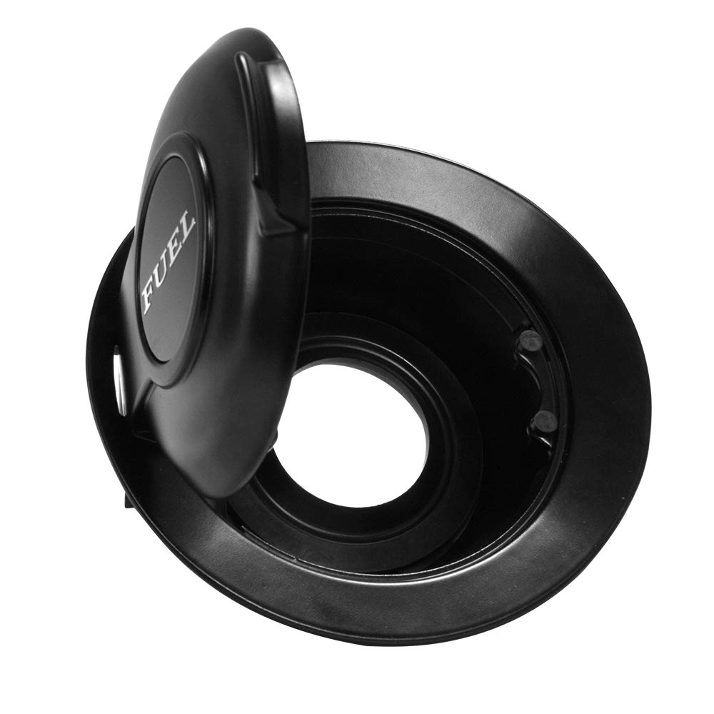 A ABIGAIL Fuel Gas Door Vapor Edition Fit for Dodge Challenger 2008-2019 Fuel Filler Door Gas Cover Cap Replaces 68250120AA