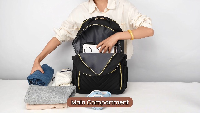 Amazon.com: Travel Laptop Backpack for Women, 15.6 Inch Quilted